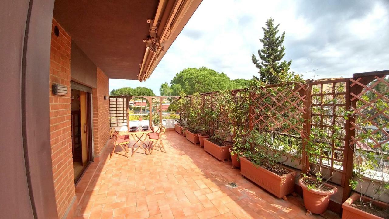 罗马Terrace22 - Delizioso Attico Ben Collegato公寓 外观 照片